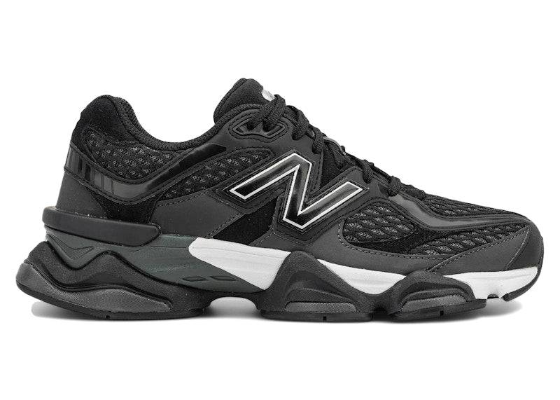New Balance 9060 Shoe Palace Black Silver - 37 / Standard