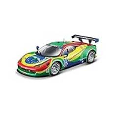 1:43 Simulering Bilmodell Legering För:2015 Ferrari 458 ITALIA GT3 Racing Model