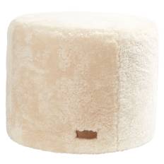 Shepherd Frida spuff Creme - Sittsäckar & Sittpuffar Fårskinn Creme - 601-5040005