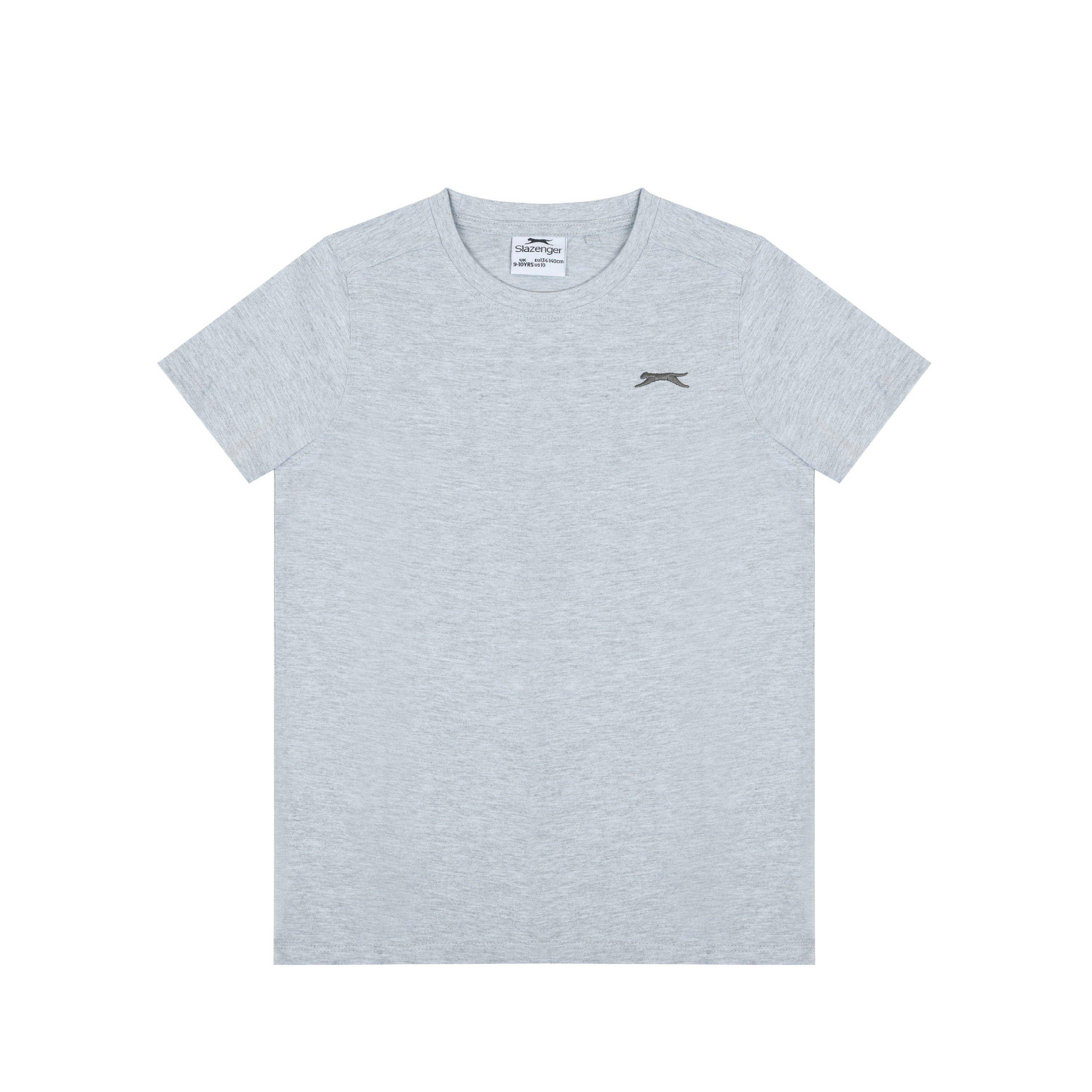 Slazenger Junior Boys Plain Tee Shirt