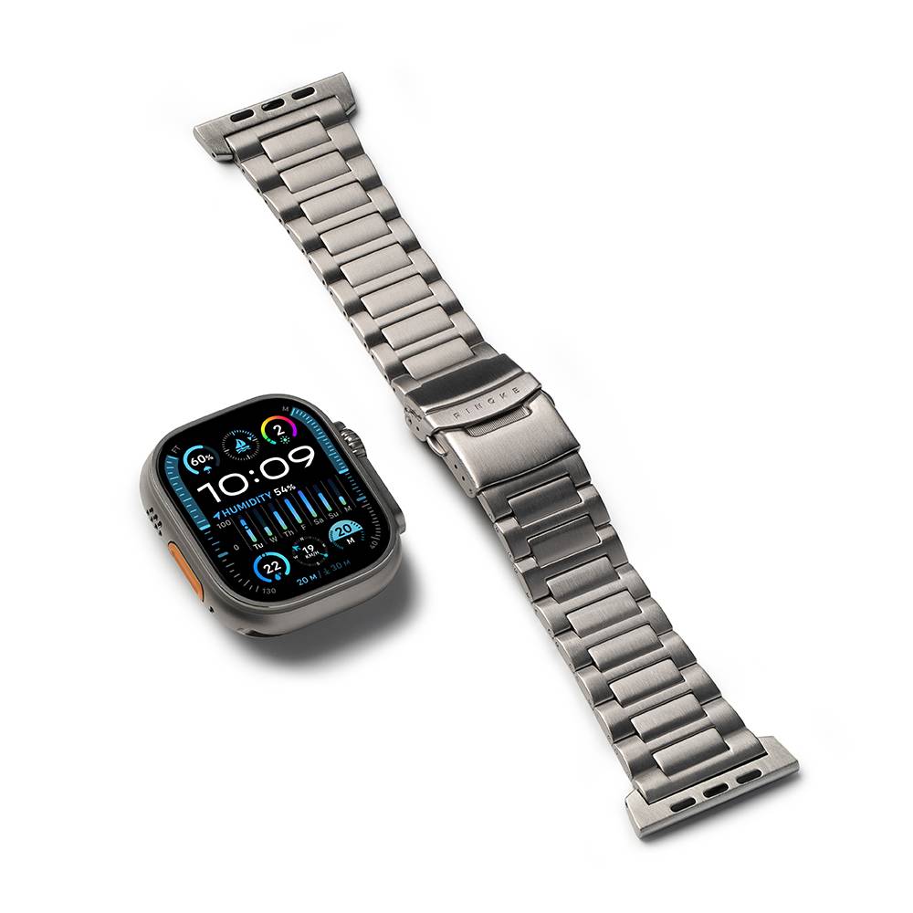 Ringke Titanium One Armband Apple Watch Series 10 46mm Natural Titanium