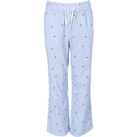 VRS børne pyjamasbukser str. 122 - blå