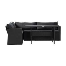 Comfort Garden James Light Soffgrupp Utomhus 5-sits - Svart Altanmöbler