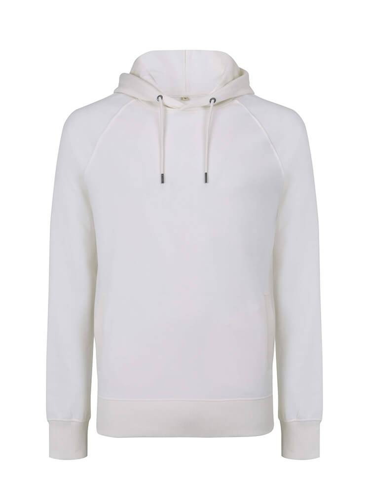 Organic Cotton Hoodie: Earth Positive - XS / White Mist (XS)