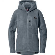 Haglöfs Malung Pile Hood Women - Steel Blue