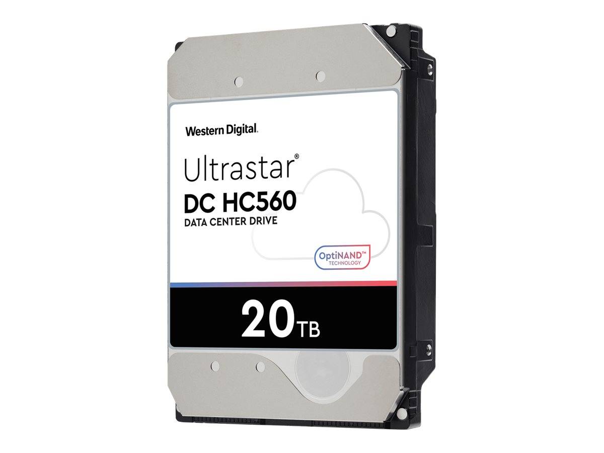 WD Ultrastar DC HC560 Harddisk 20TB 3.5" SATA-600 7200rpm --> På fjernlager, levevering hos dig 14-09-2026