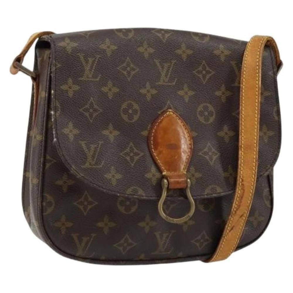Louis Vuitton Vintage Pre-owned Canvas Cross Body Taske - Vintage - Dame - Brun - ONE SIZE - Tyl