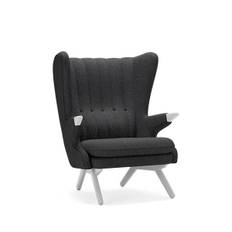 Skipper Furniture Bamse lænestol - Valnød - Hallingdal 180