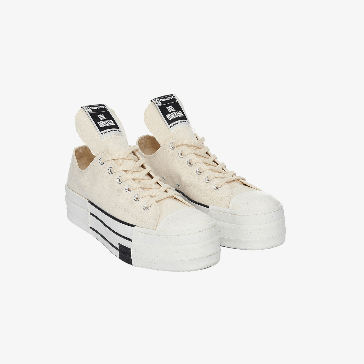 Converse Dbl Drkstar Ox Sneakers - US 8.5 / EU 41.5 / Natural (US 8.5 / EU 41.5)