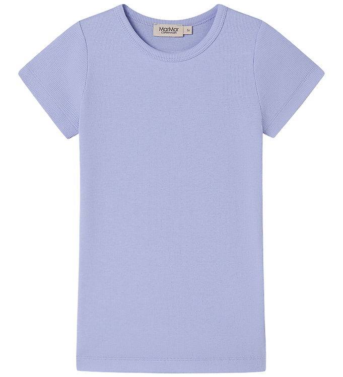 MarMar T-shirt - Bomuld/Modal - Rib - Tago - Ice Lavender - MarMar - 5 år (110) - T-Shirt