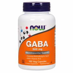 Now Foods, Gaba, 500 mg, 100 Caps