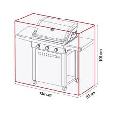 Grillstar grillbetræk sort Atlanta 300