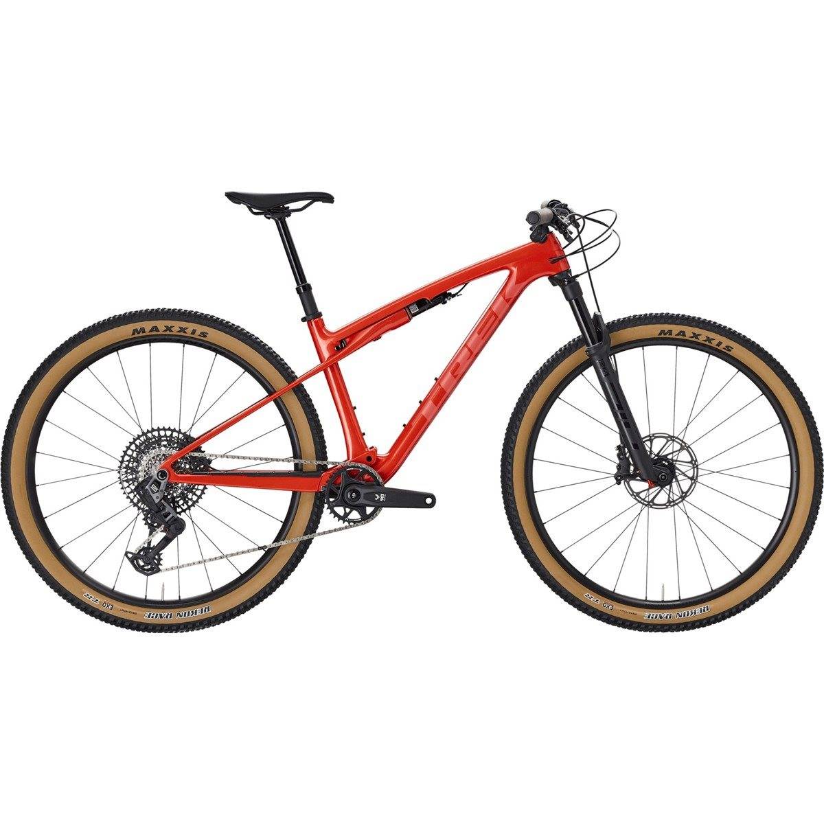 Heldämpad MTB Trek Supercaliber SL 9.7 GX AXS Gen 2 Lava