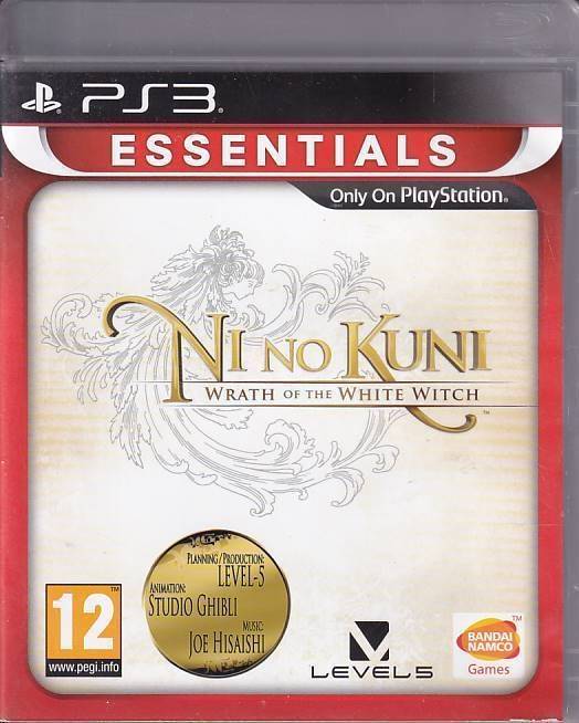 Ni No Kuni Wrath of the White Witch - Essentials - PS3 (A Grade) (Genbrug)
