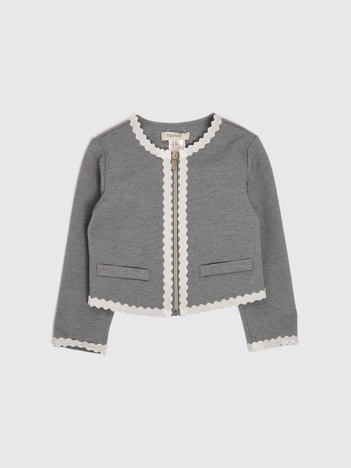 Twinset Leichte Viskosejacke für Jungen mit Kontrastpaspelierung - 5