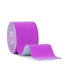 1 rulle 5 cm x 5 m kinesiotejp, elastisk sporttejp, muskelstödstejp gymtillbehör gymbandage sporttejp - Blåröd (5 cm x 5 m)