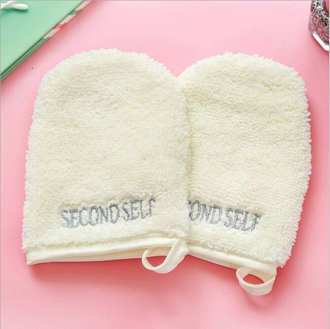 1 st makeup remover rengöringshandske rengöringshandduk återanvändbar mikrofiber ansiktsduk ansiktshandduk skönhetsverktyg