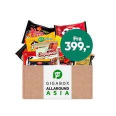 Panda Noodles GigaBox All Around Asia - Op til 40 mest populære nudler fra 6 lande - Instant nudler & kopnudler