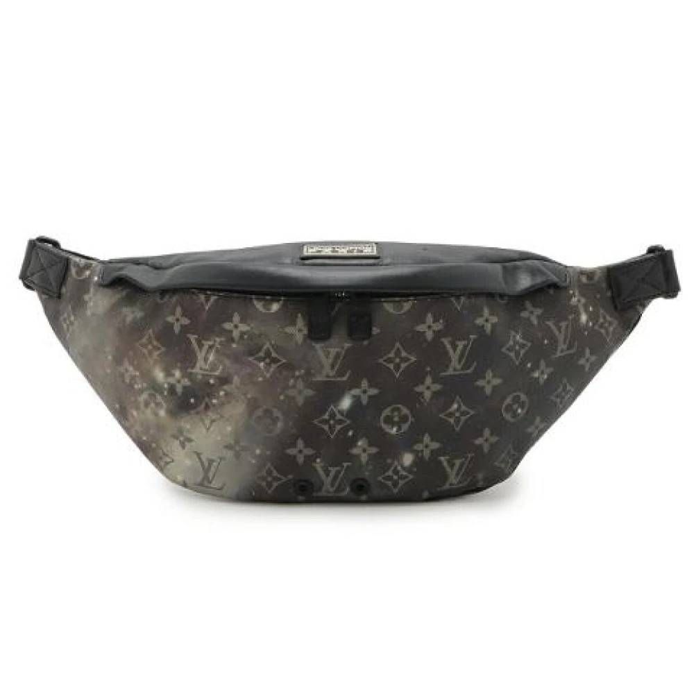 Louis Vuitton Vintage Pre-owned Discovery Monogram Galaxy 2way Bæltetaske - Vintage - Herre - Grå - ONE SIZE - Uld