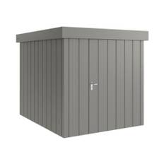 Hörmann Ecostar, Redskabsskur, Juno Modern, 6,3 m², grå aluminium