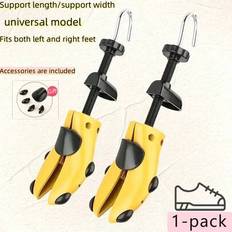 1 Pair Adjustable Plastic Shoe Stretcher - 4-Way Fit, Comfortable Wide Feet Shoe Inserts, Suitable For Household Use, Shoe Widener, Shoe Stretcher, Sh - Multicolor - S,L
