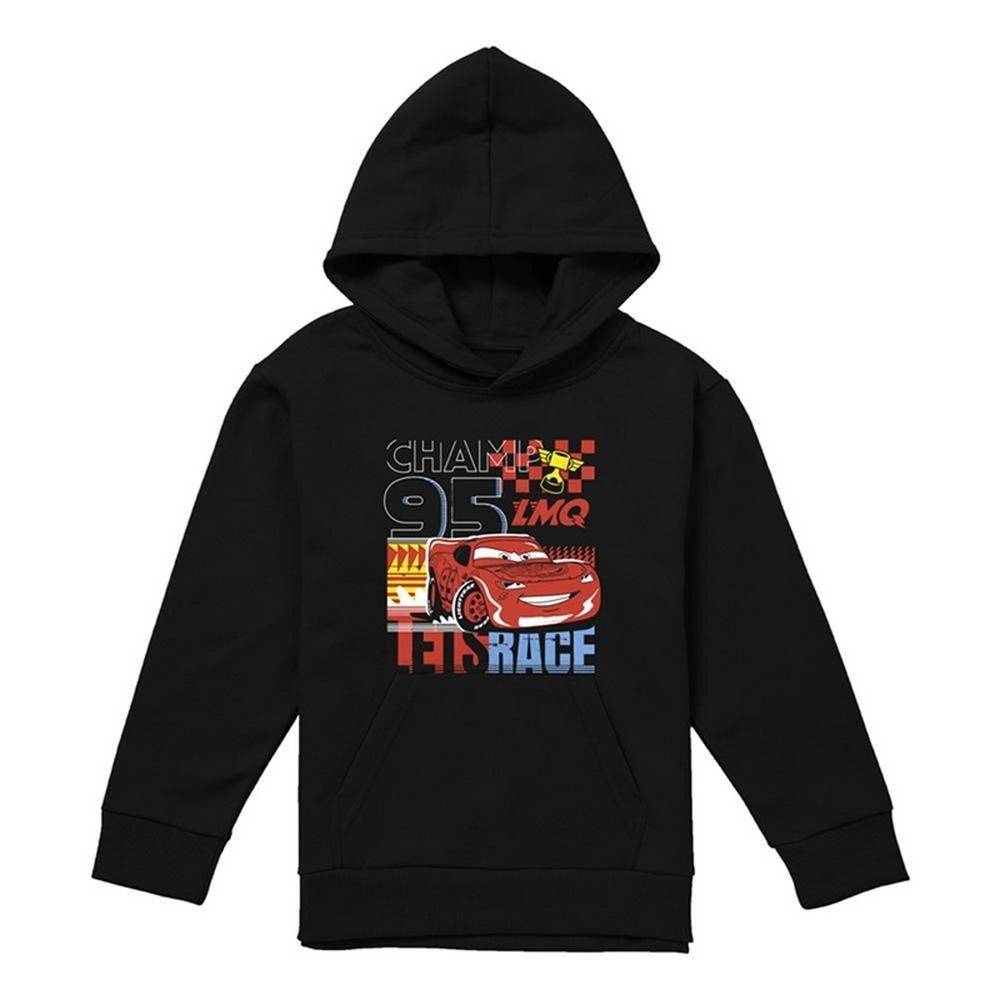 Bilar Barn/Barn Låt oss tävla Blixten McQueen Hoodie 5-6 Years