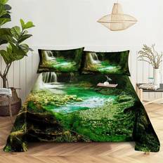 Pink Bed Sheets Universal for All Seasons Double Warm and Fresh Skin Friendly Dormitory Student Art 160*230cm-sheet