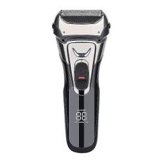 Braun Series 3 Proskin elektrisk barbermaskine, elektrisk barbermaskine til mænd med pop-up præcisionstrimmer, følsomme blade, våd og tør (FMY)