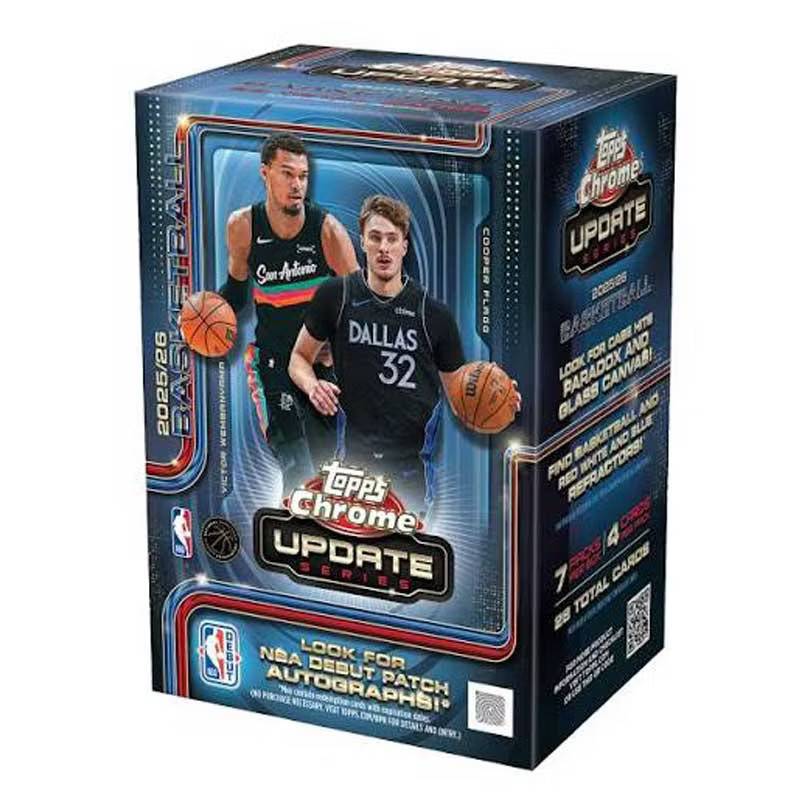 2025-26 Topps Chrome Update Series Basketball NBA (Value Box)