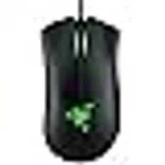 Razer DeathAdder Essential (2021) - Kabelansluten spelmus (optisk sensor, 6400 DPI, 5 programmerbara knappar, ergonomisk formfaktor) Svart