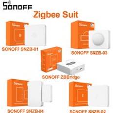 Sonoff zigbee temperatur- och fuktighetssensor / zb dongle-p usb plus e-welink kontrollst&#xF6;d alexa google home sonoff zbbridge - Sonoff zigbee kostym