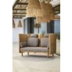 Cane-line Outdoor Arch 2 pers. Sofa Modul B: 148 cm - Natural/Grå