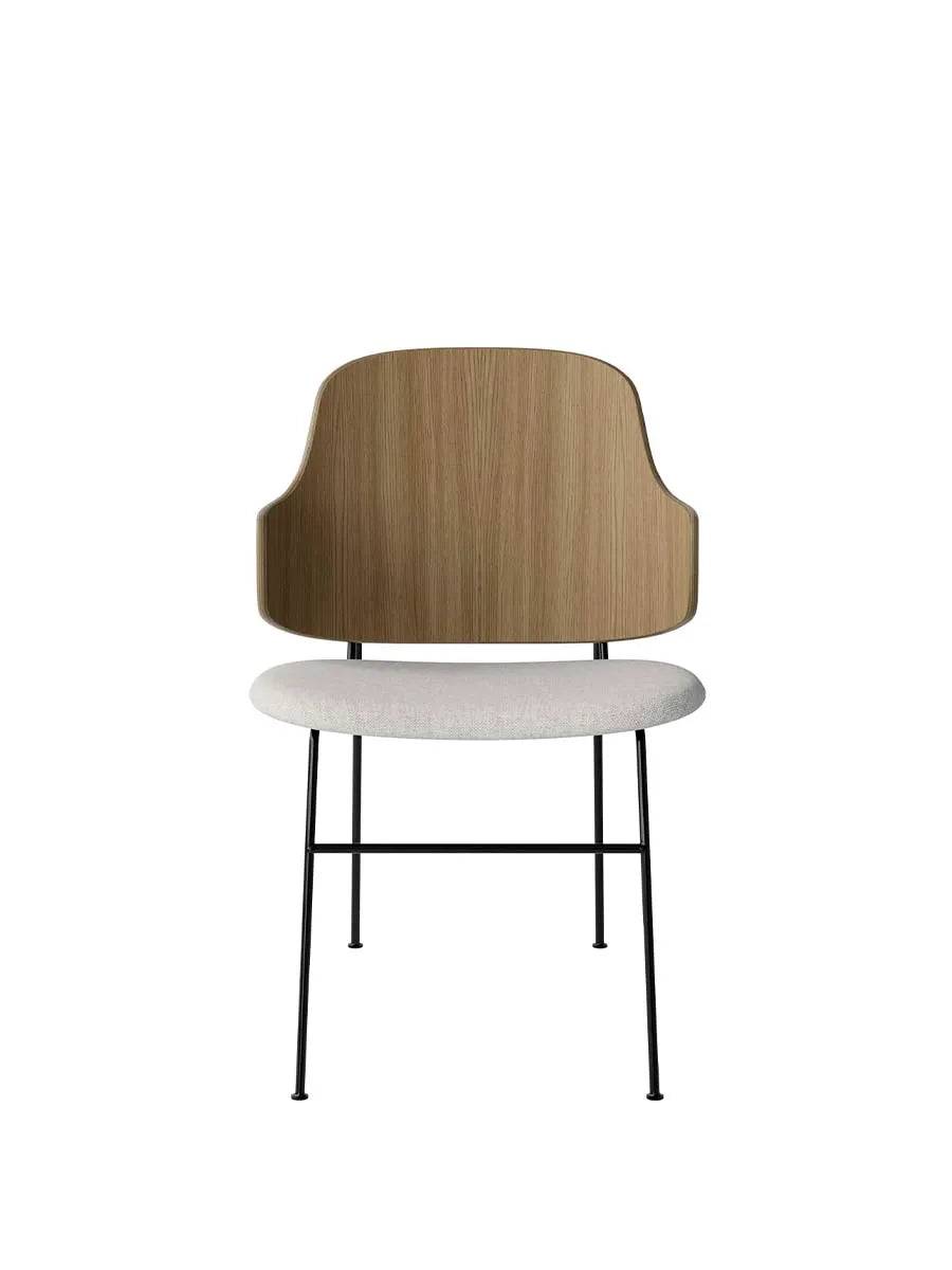 The Penguin Dining Chair, polstret fra Audo Copenhagen Natural Oak / Hallingdal 110 - Jacobsen Plus