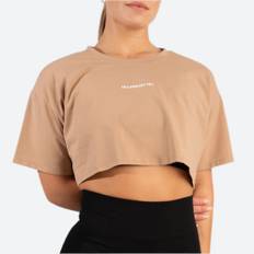 Elevate Crop Top - Beige, m (m)