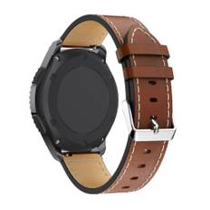 Samsung Galaxy Watch4 Classic 46mm/42mm/Galaxy Watch4 44mm/40mm - Classic læder rem 20mm - Brun