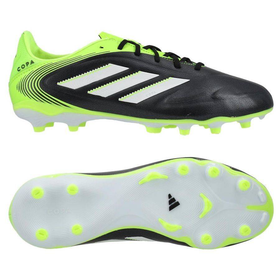 adidas Copa Pure League Iii Fg/ag Radiant Blaze - Svart/vit/lucid Lemon Barn - ['Svart'] (38⅔)