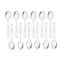 Espressoskedar, teskedar, liten sked 10 cm, 12 stycken