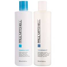 Paul Mitchell Duo: Clarifying Shampoo Three 500ml & Original The Detangler 500ml