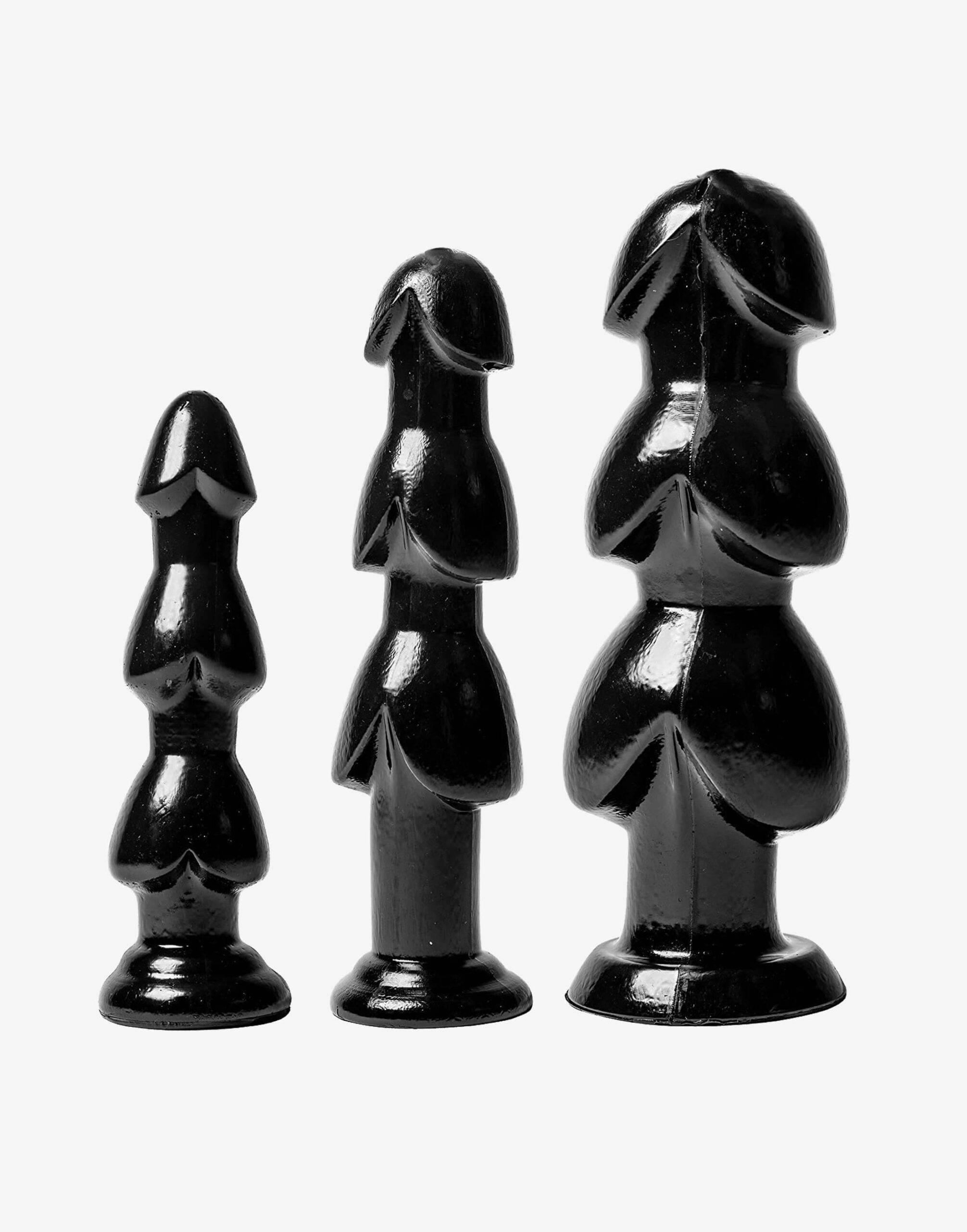 WAD tre-hovedet kæmpedildo Medium