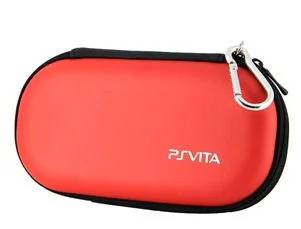 Rød beskyttelsestaske til Sony PS Vita & PS Vita 2000..