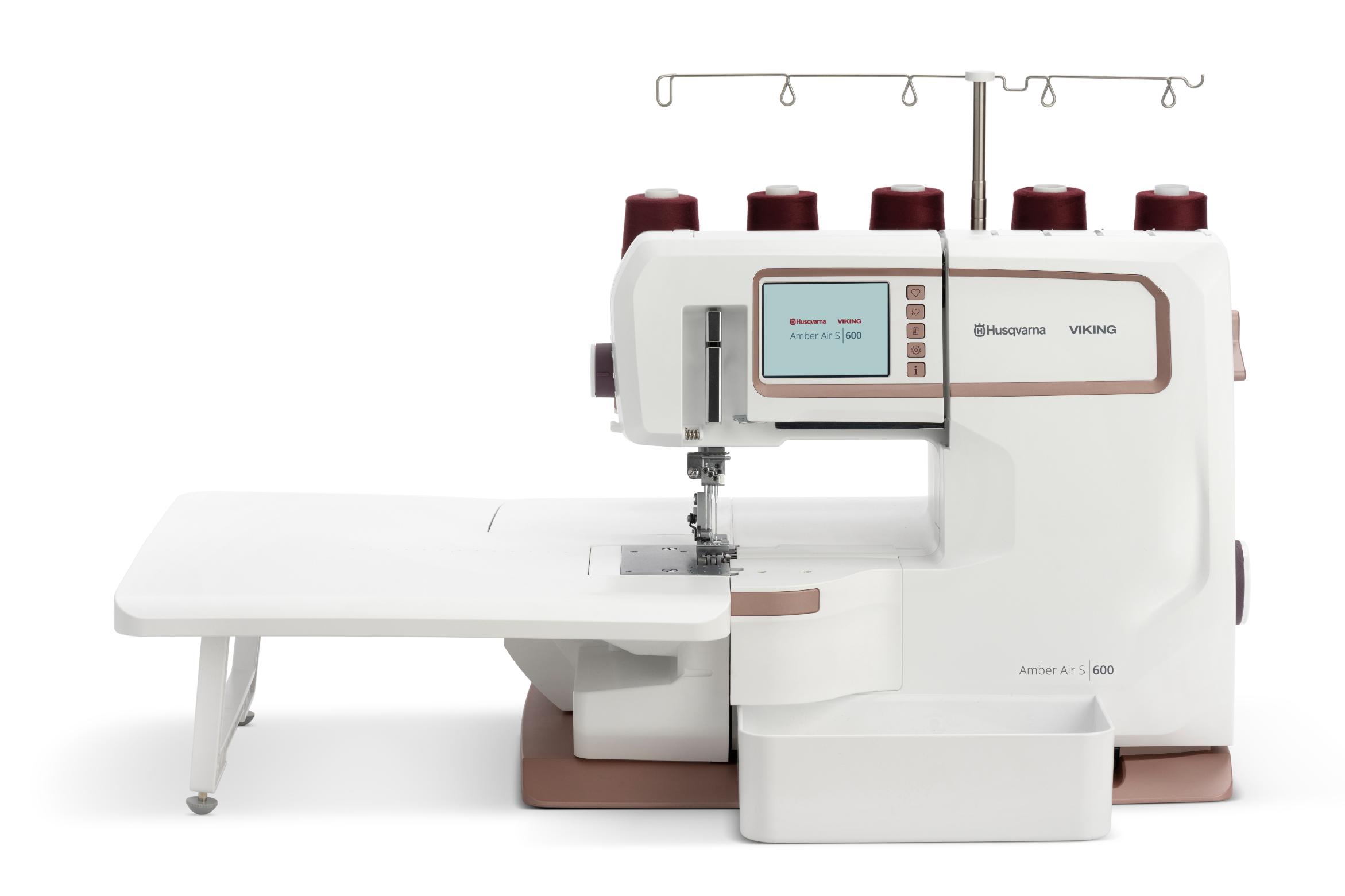 Husqvarna Viking Amber Air S600 (Overlock maskine der både er til almindelig samt coverlock)