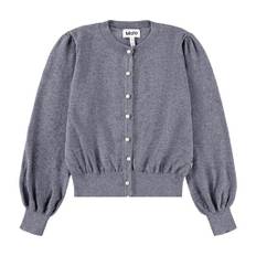 Guinevere Cardigan, Grey Melange, 146-152 cm