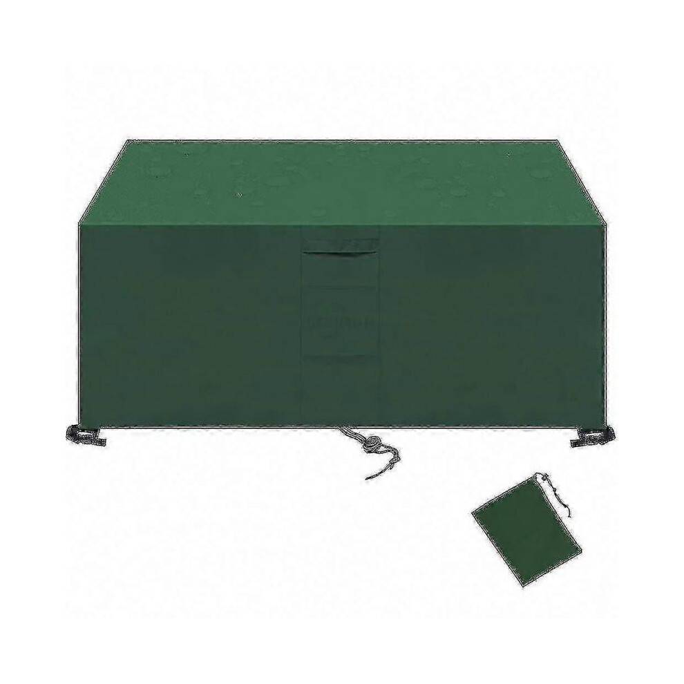 (287*155*82cm) 58 Sizes 420d Outdoor Patio Waterproof Oxford Garden Furniture Covers, Green