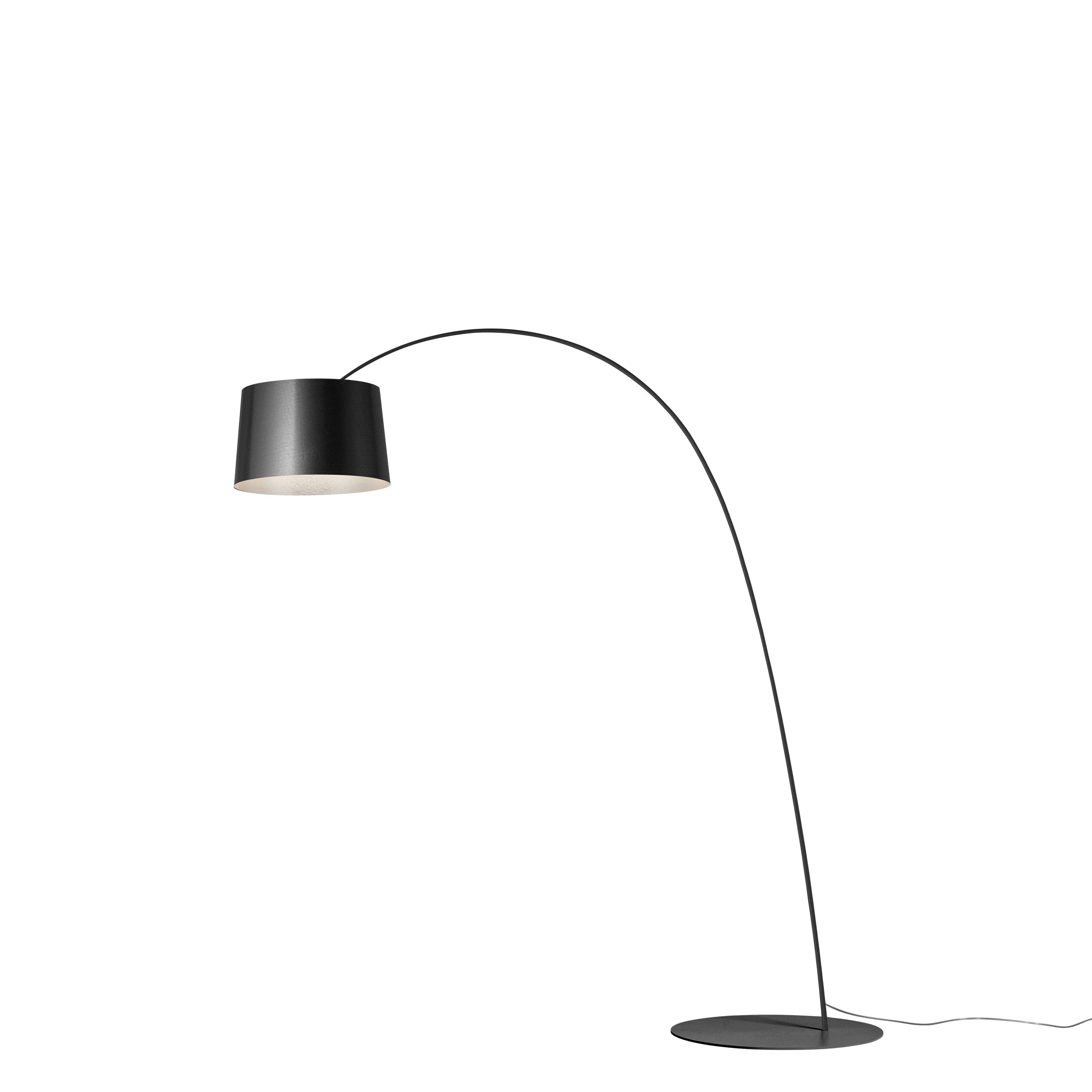Twiggy LED Gulvlampe m. dimmer - Grafite - Foscarini.