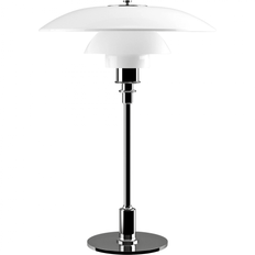 LOUIS POULSEN PH 3½-2½ HØJGLANSFORKROMET BORDLAMPE