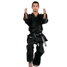 KWON TRADITIONEL Karate gi - Sort - 12 oz.