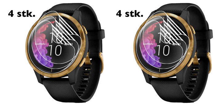 Garmin Venu 2 Plus Beskyttelsesfilm - 4 stk.