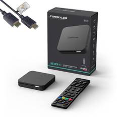 Formuler Z10 SE 4K Android 10 OTT Medien Player, 4K UHD 10-bit 60fps h.265, HDR10+ Smart OTT IP Media-Streaming-Box, WLAN, IR Fernbedienung, Widevine L1 Support, MYTVOnline2 App, HTS e-com HDMI-Kabel