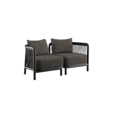 SACKit Kirra Lounge Sofa - 2 seater - Kirra Noir