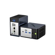 Føniks GMK Mini PC EVO-X1 - AMD Ryzen AI 9 HX 370 - 32GB DDR5 - AMD Radeon 890M Graphics - 1TB SSD - WiFi - BT - Windows 11 Pro installeret og køreklar